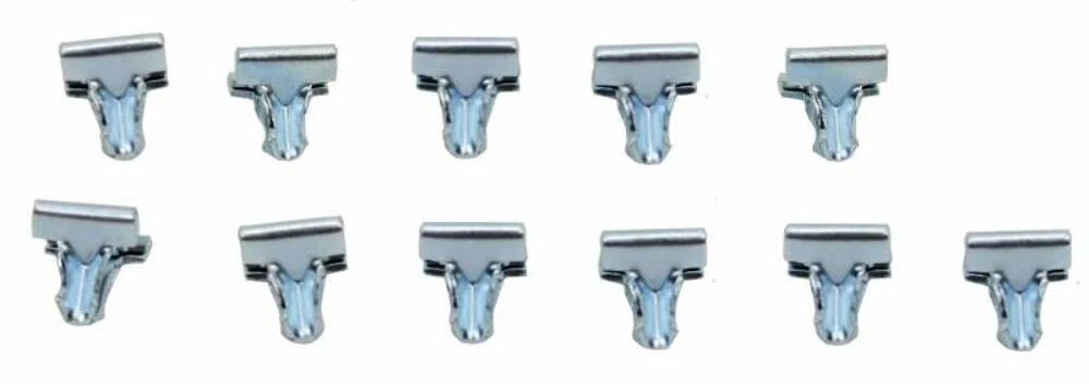 Fits 1962 - 1964 Chevrolet Full Size Rear Valance Panel Clips RVP041